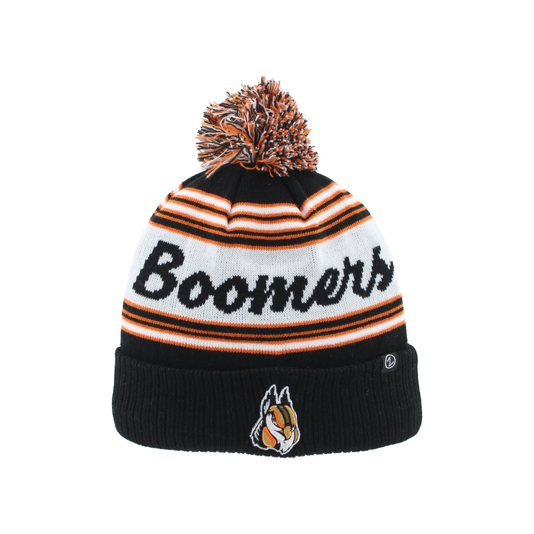 ZEPHYR BOOMERS STRIPPED KNIT WINTER BEANIE