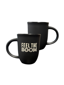FEEL THE BOOM COFFEE MUG