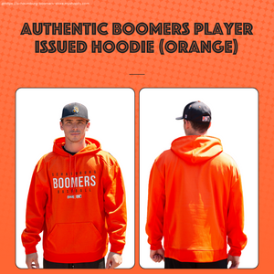 AUTHENTIC BOOMERS PLAYER ISSUED HOODIE (ORANGE)