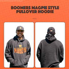 Load image into Gallery viewer, BOOMERS MAGPIE STYLE PULLOVER HOODIE