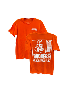 BOOMERS DOUBLE SIDED BASEBALL T-SHIRT