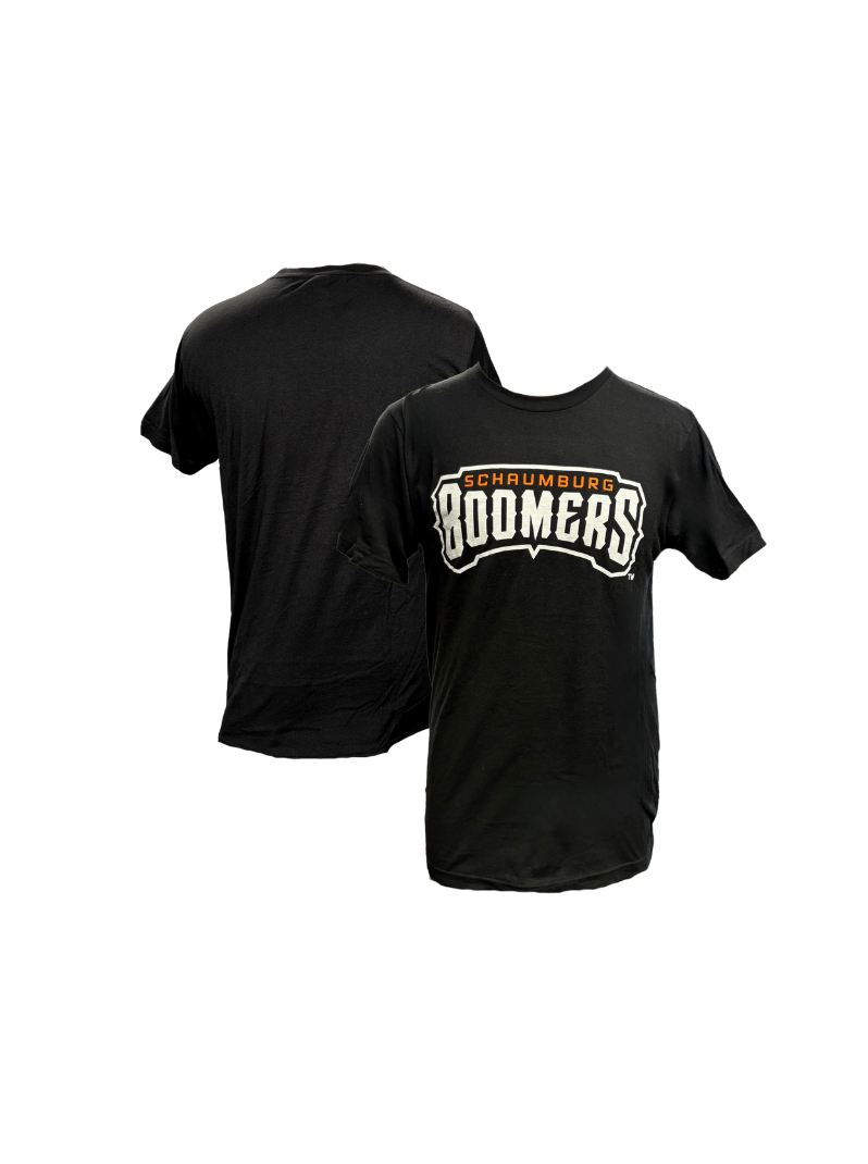 BOOMERS BLACK PRIMARY T-SHIRT