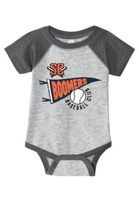 BOOMERS BASEBALL CLUB ONESIE