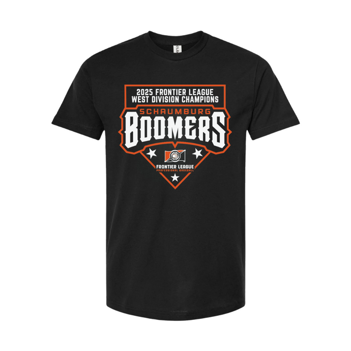 2025 FRONTIER LEAGUE WEST DIVISION CHAMPIONS TEE